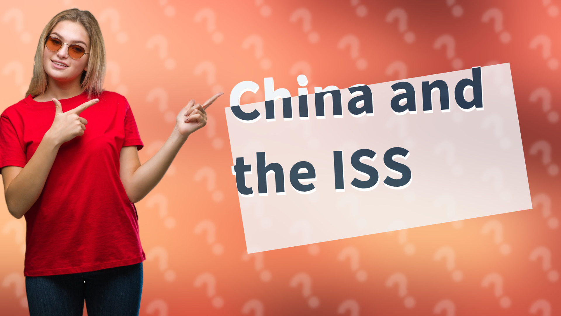 China and the ISS