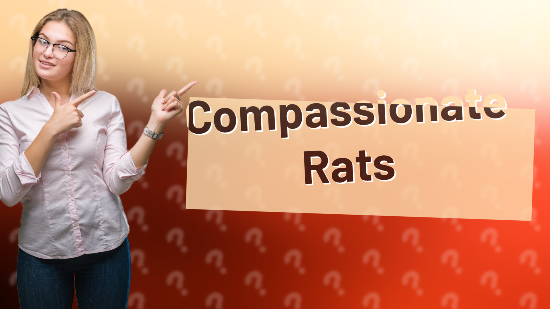 Compassionate Rats