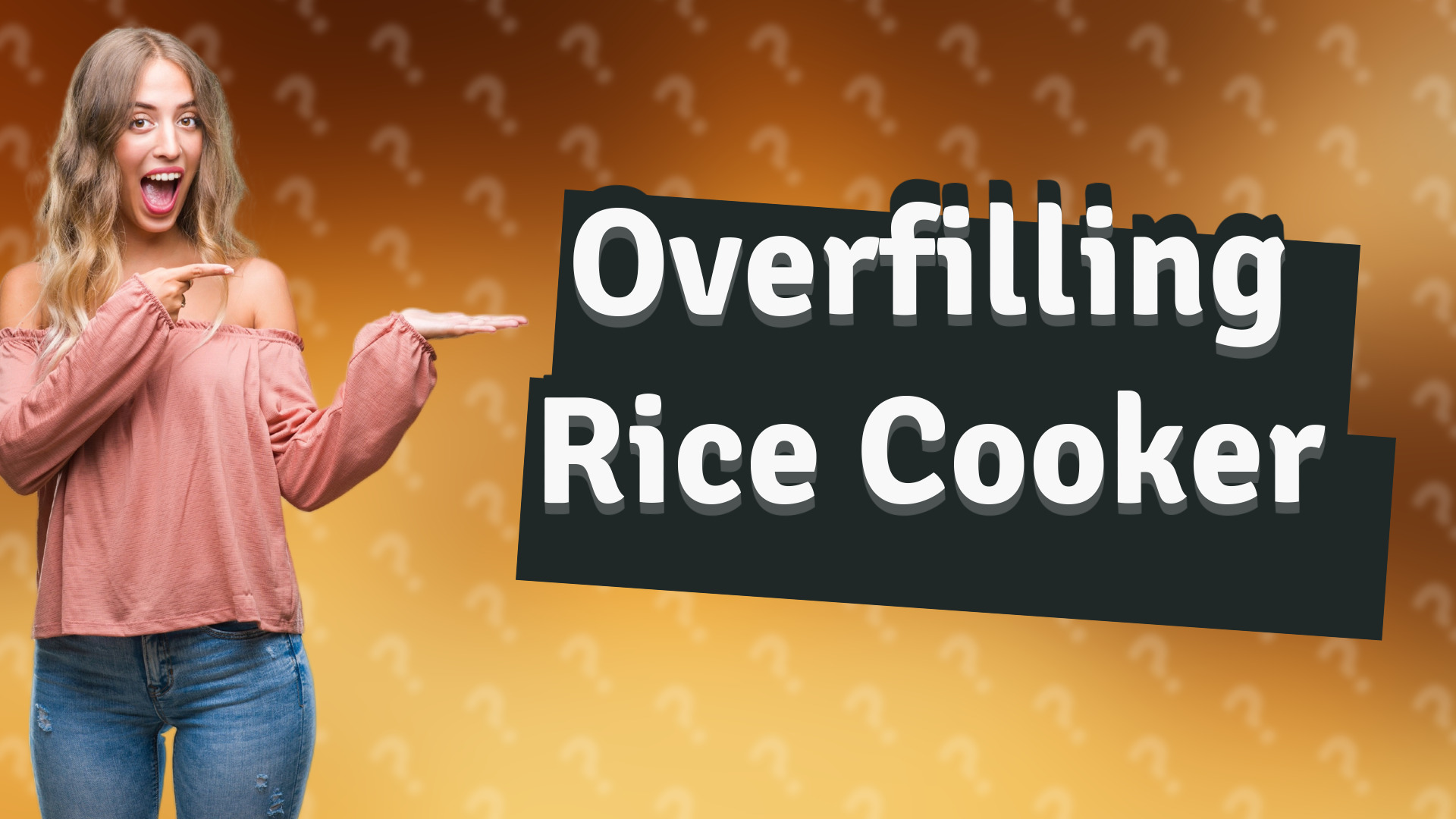Overfilling Rice Cooker