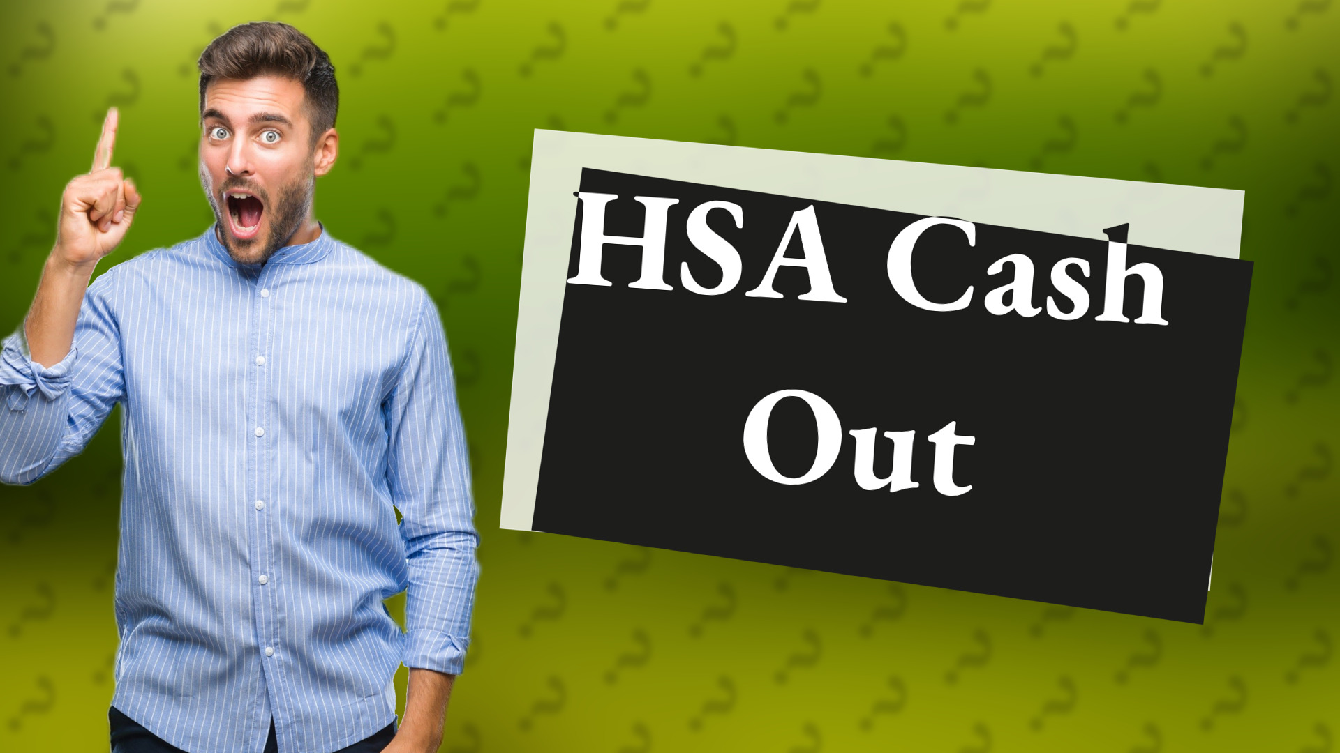 HSA Cash Out