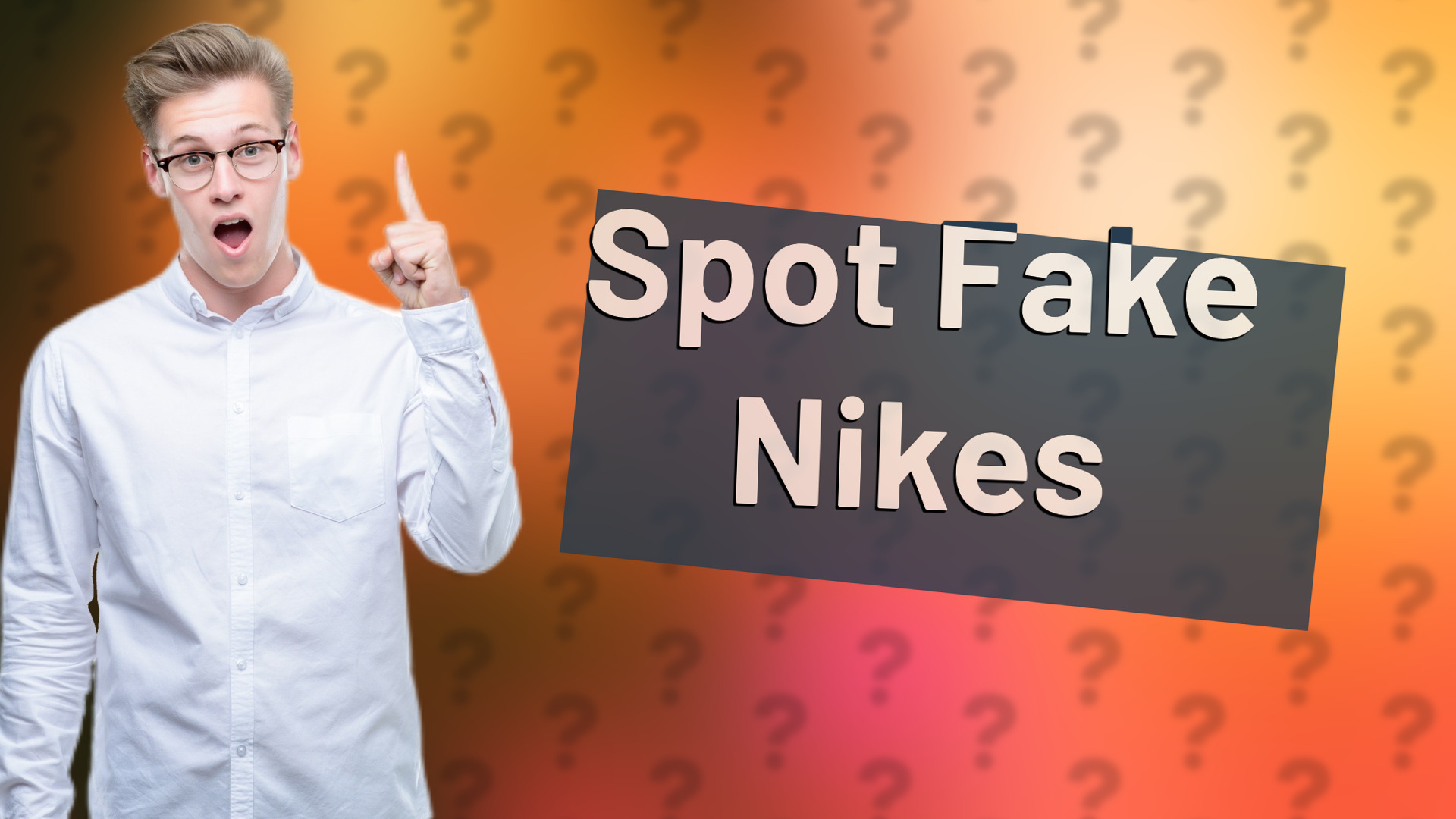 Spot Fake Nikes