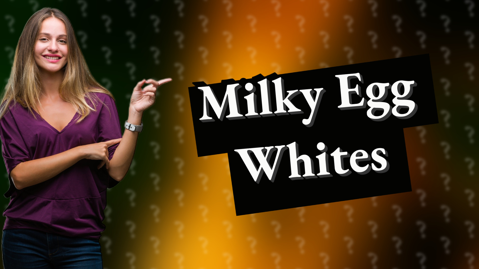 Milky Egg Whites