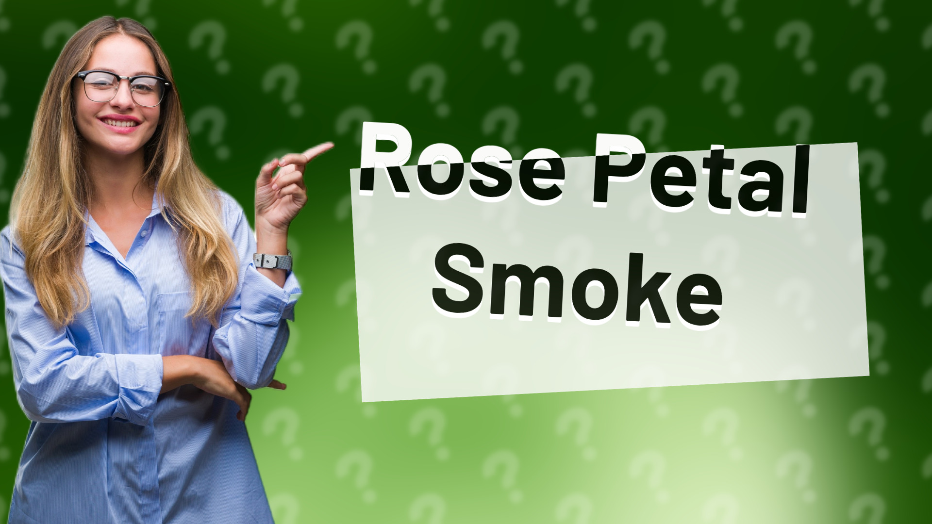Rose Petal Smoke