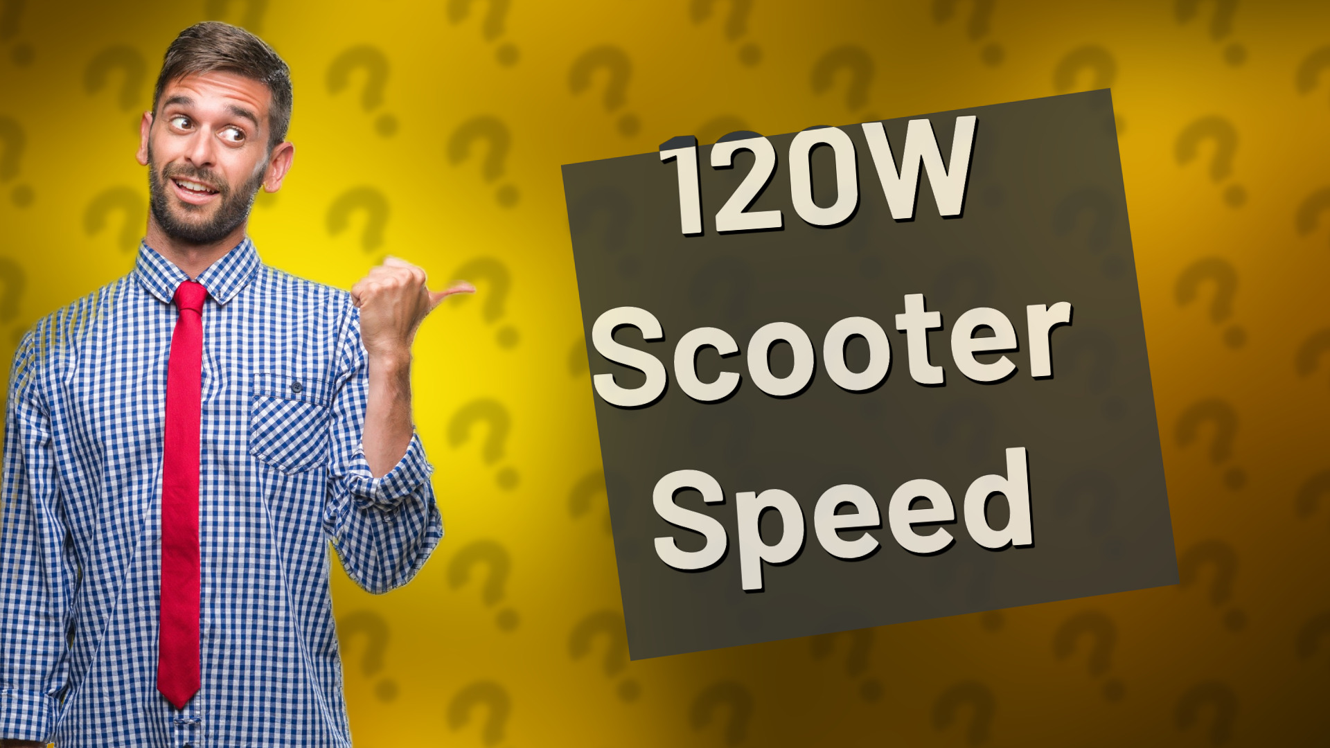 120W Scooter Speed