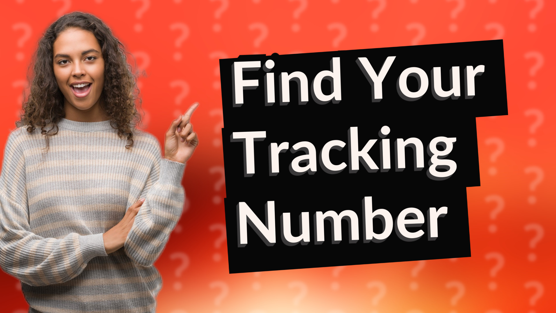 Find Your Tracking Number