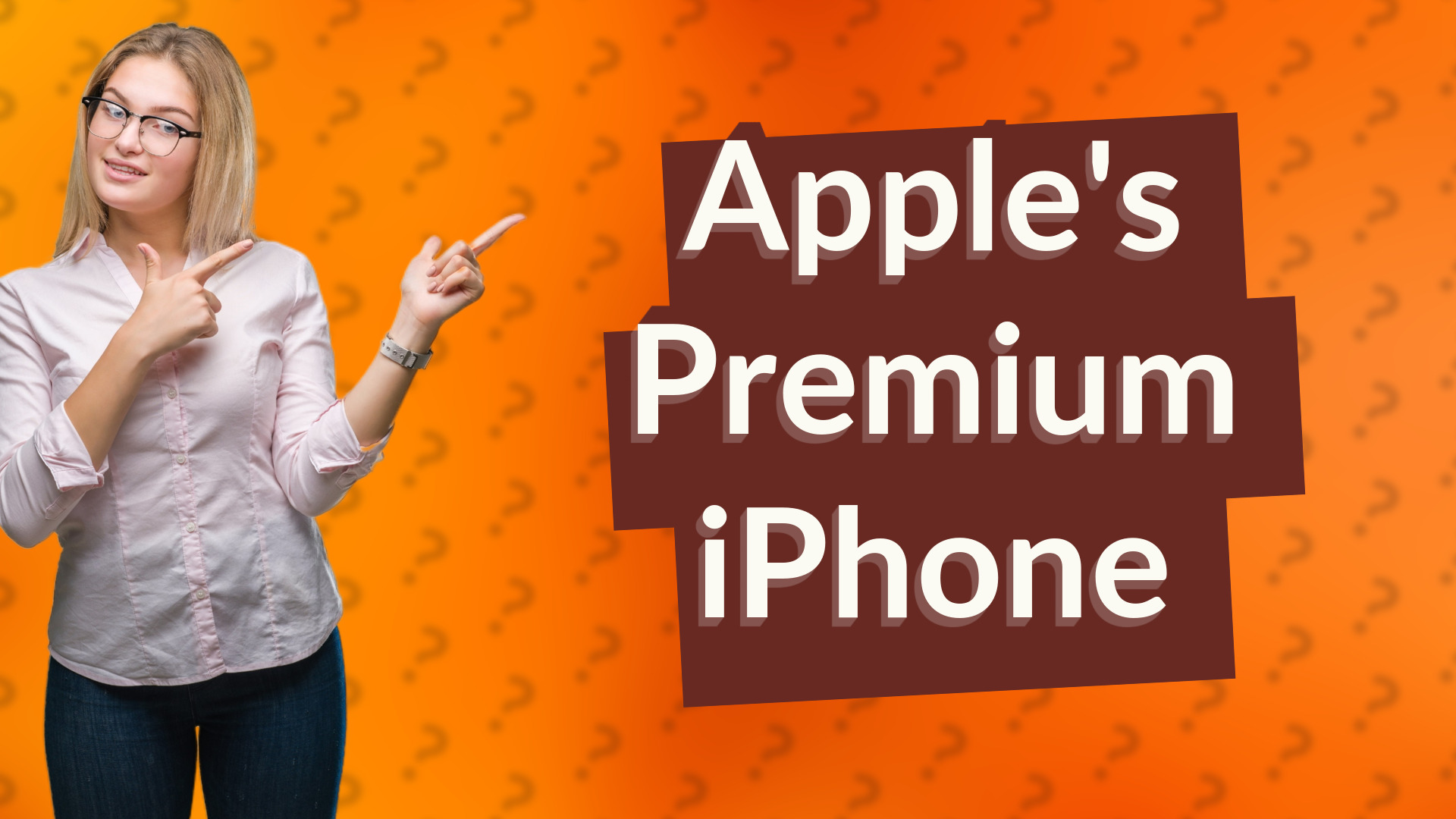 Apple's Premium iPhone