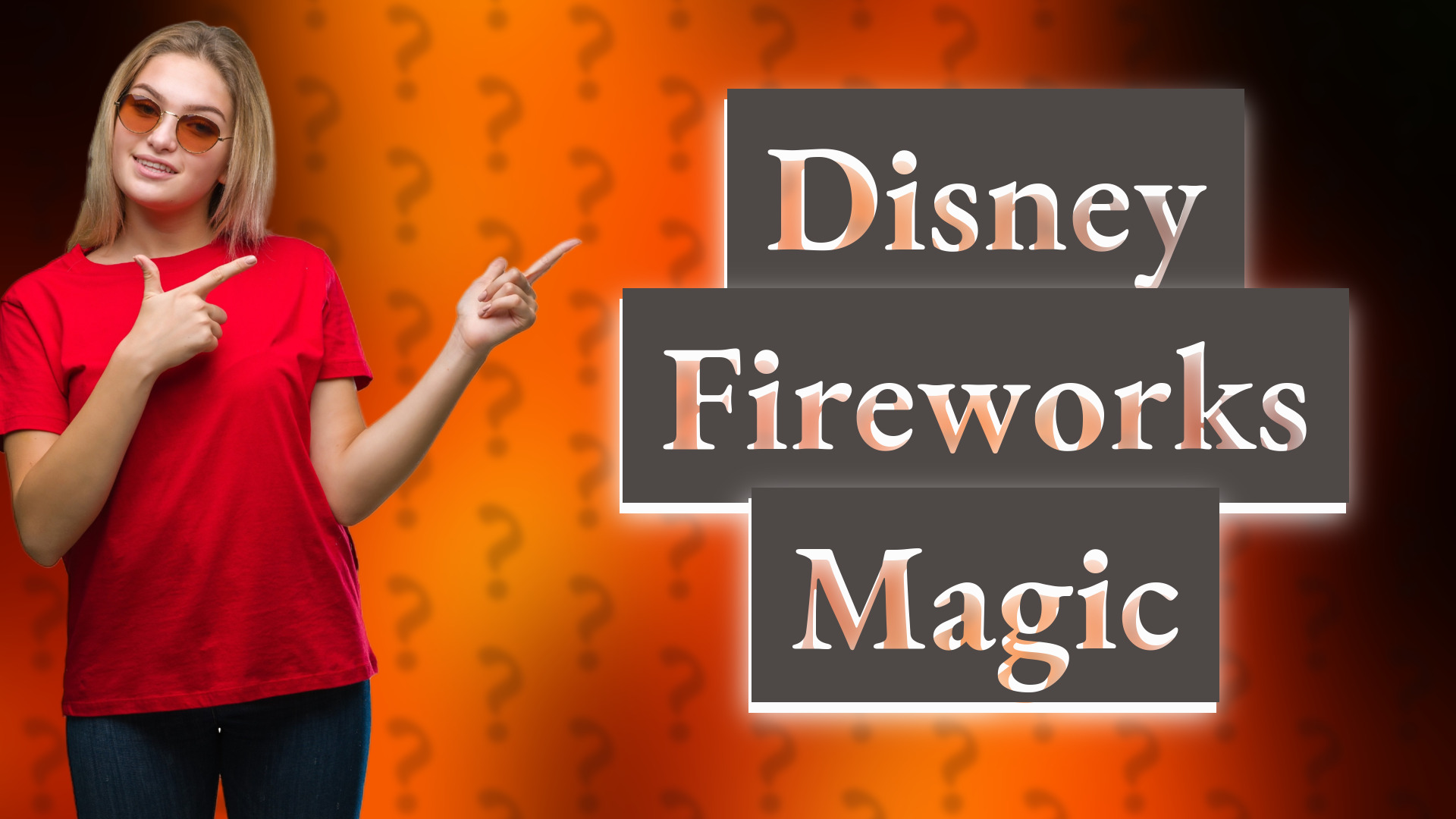 Disney Fireworks Magic