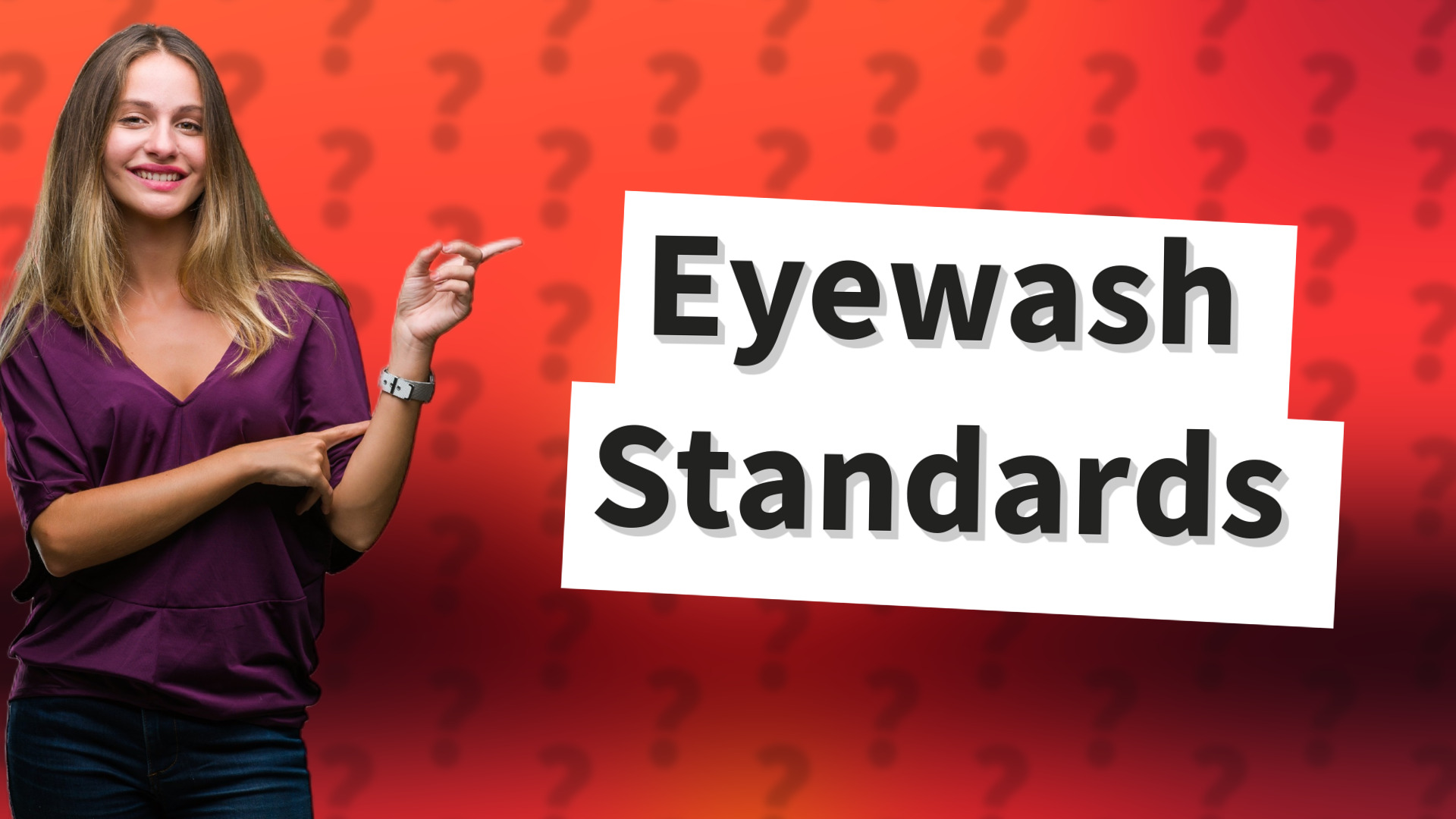 Eyewash Standards