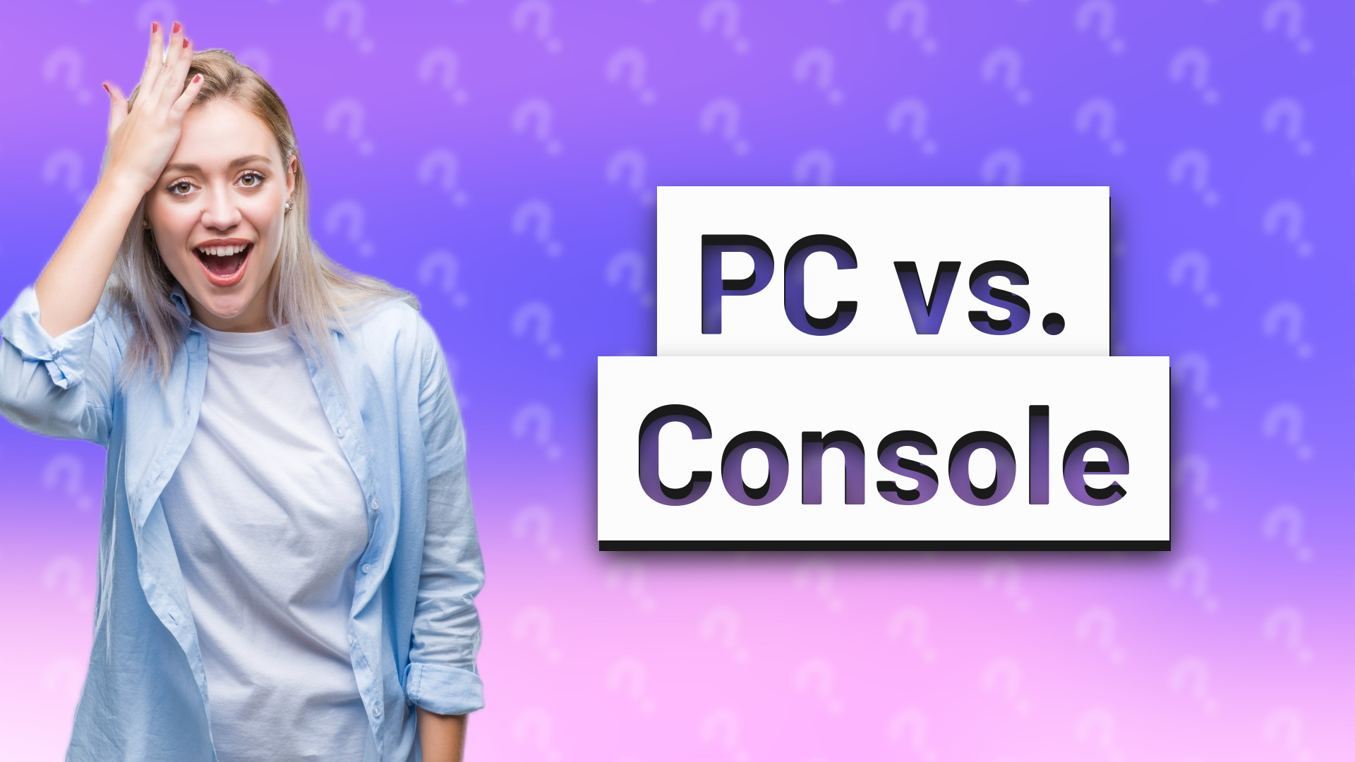 PC vs. Console