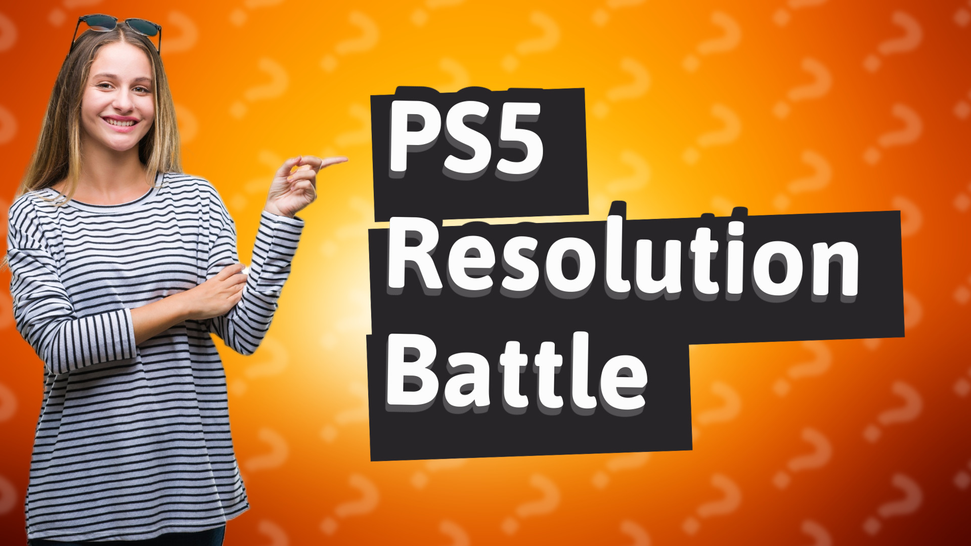 PS5 Resolution Battle