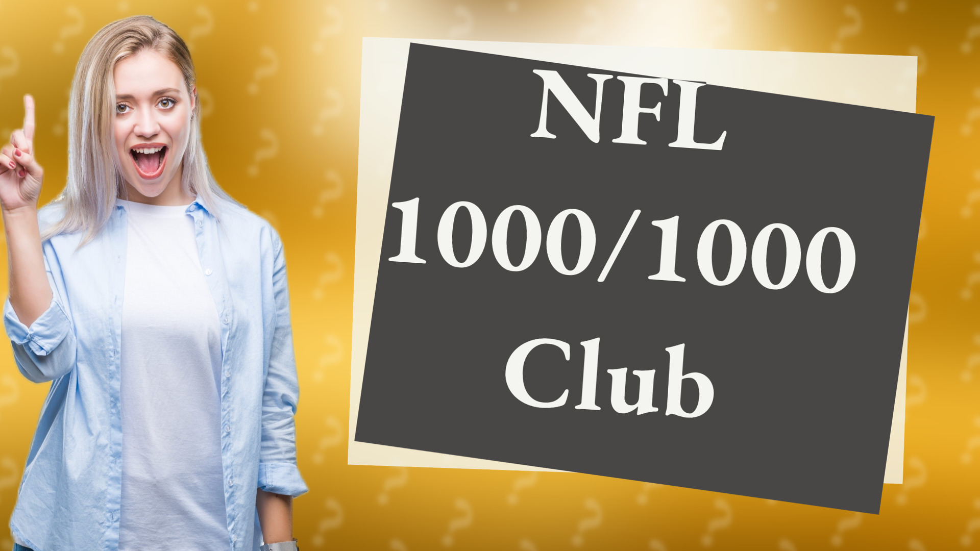 NFL 1000/1000 Club