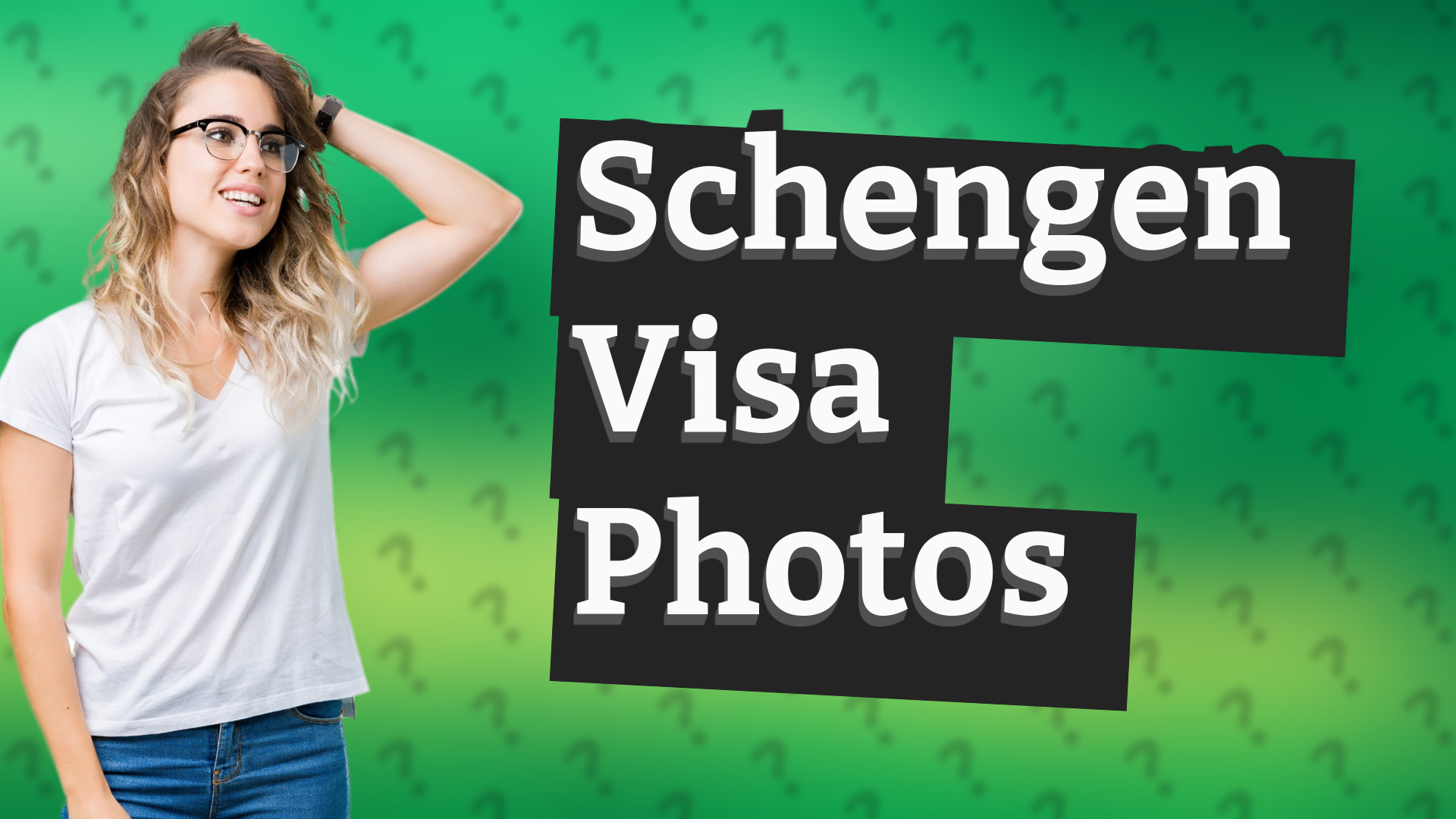 Schengen Visa Photos