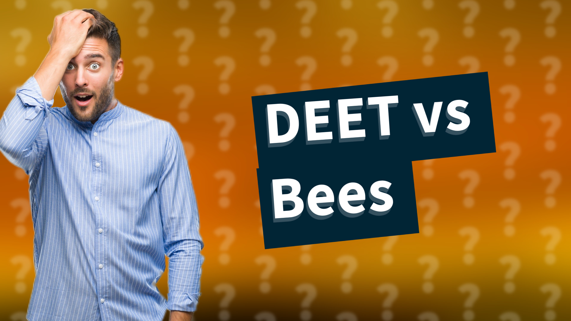 DEET vs Bees