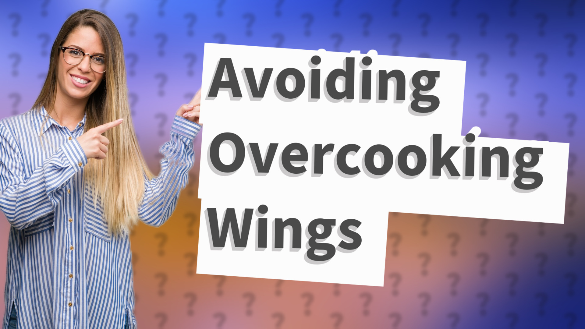 Avoiding Overcooking Wings
