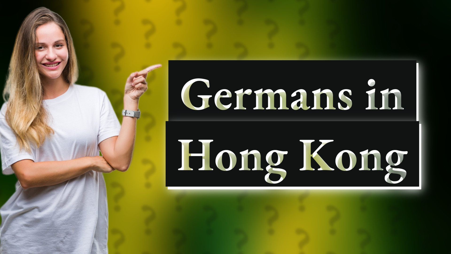 Germans in Hong Kong