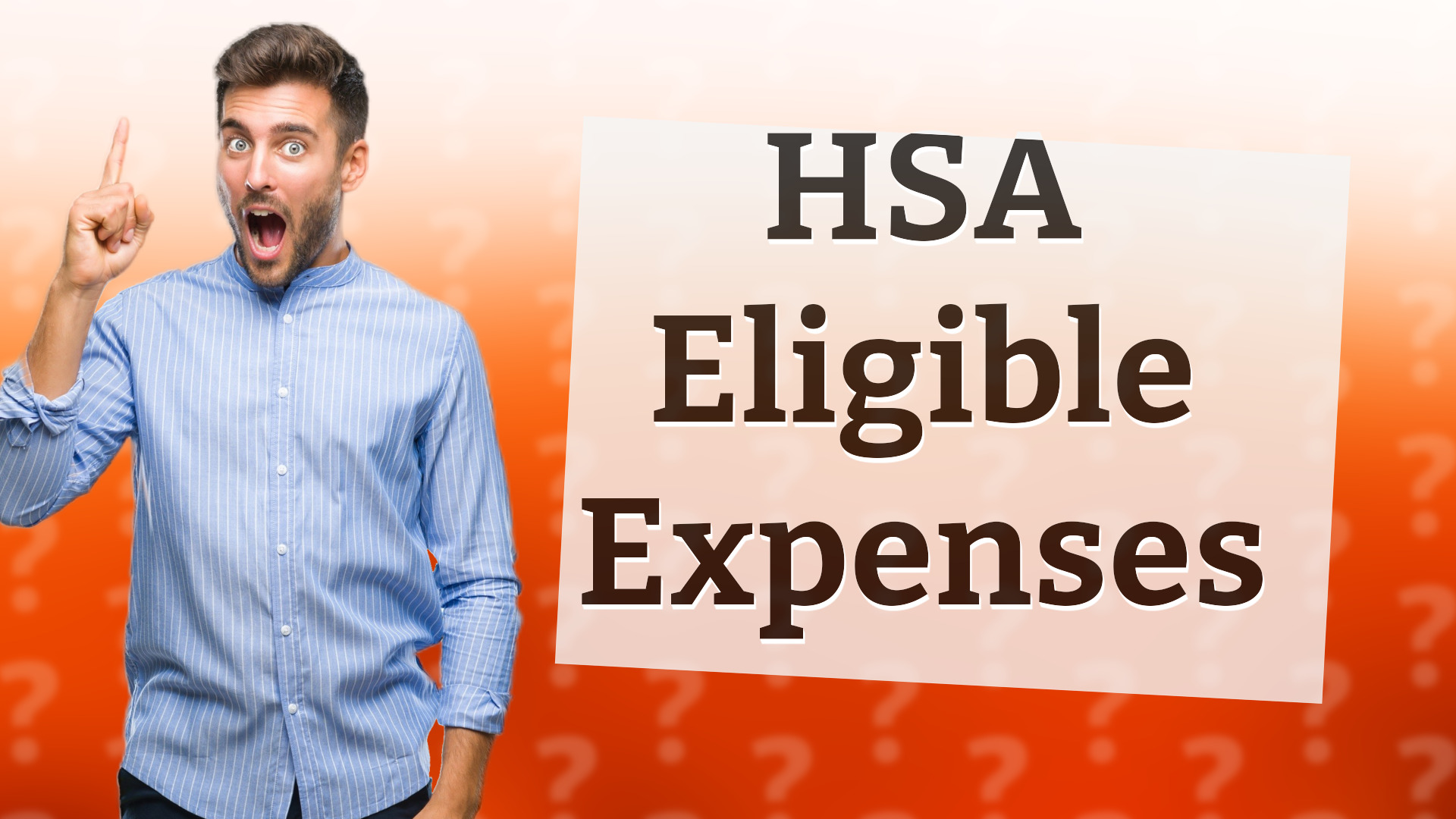 HSA Eligible Expenses
