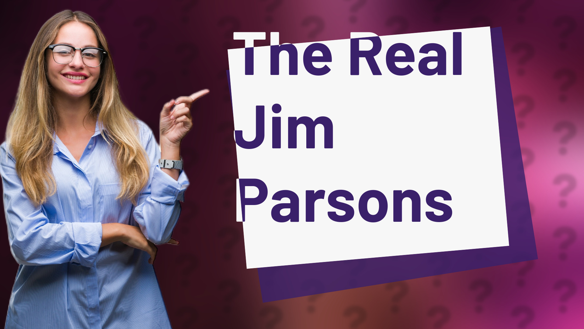 The Real Jim Parsons