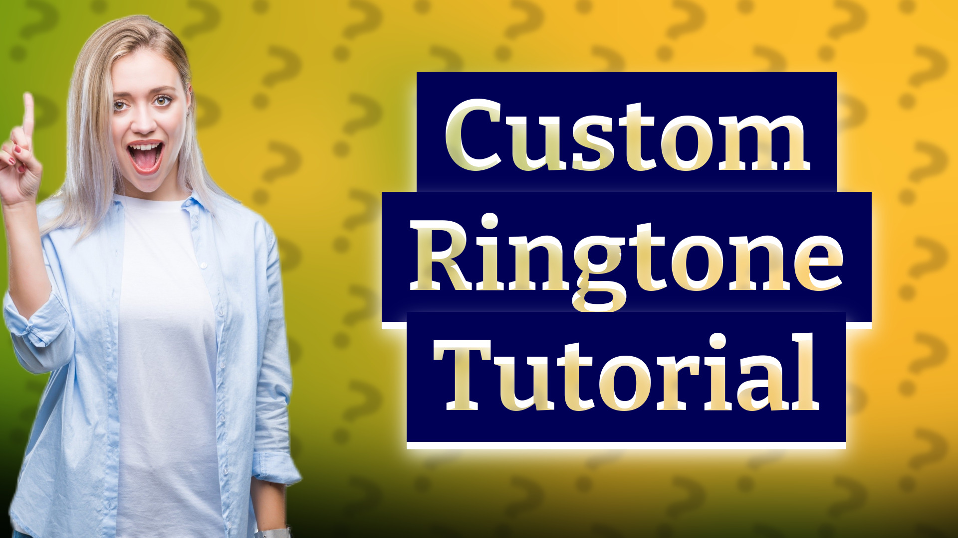 Custom Ringtone Tutorial