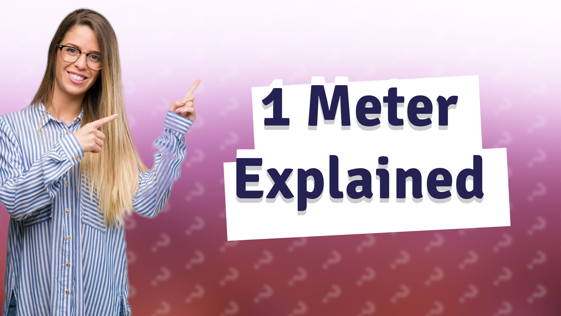 1 Meter Explained