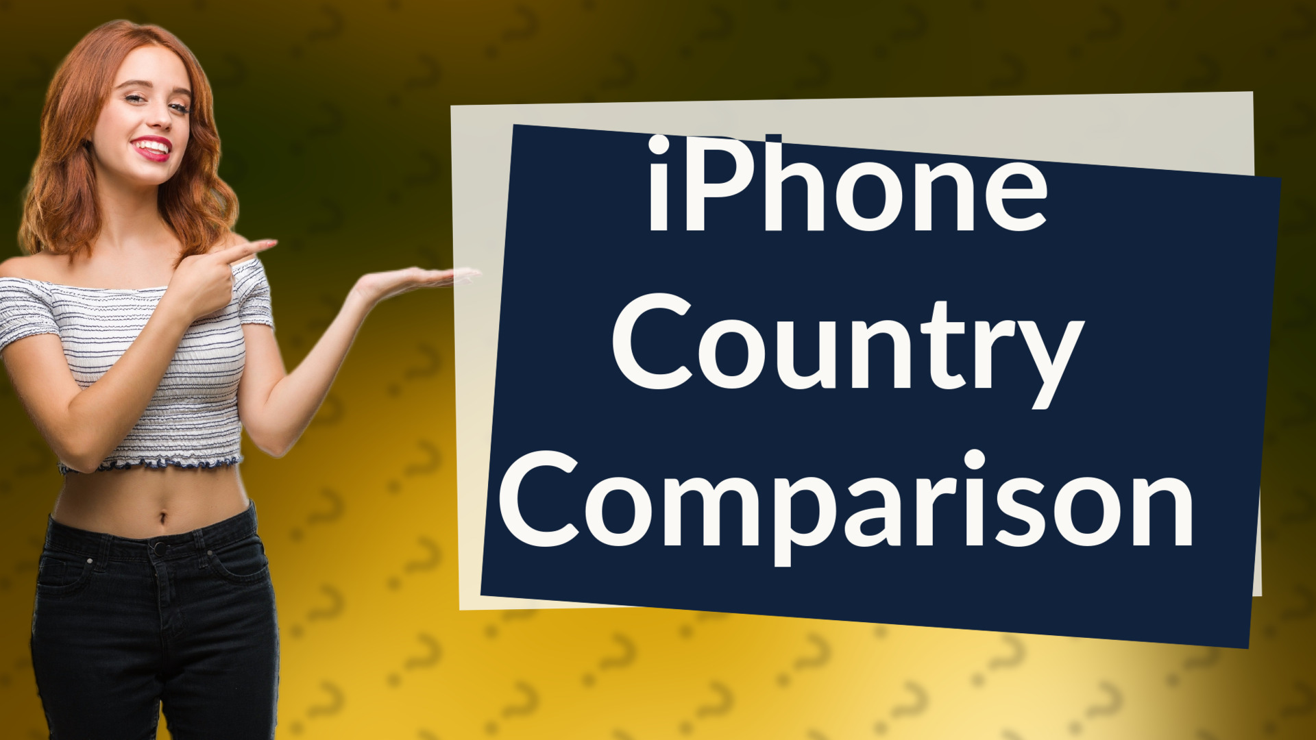 iPhone Country Comparison