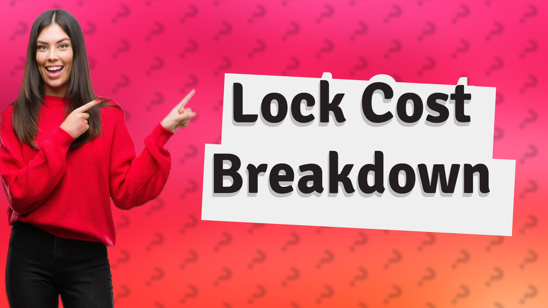 Lock Cost Breakdown