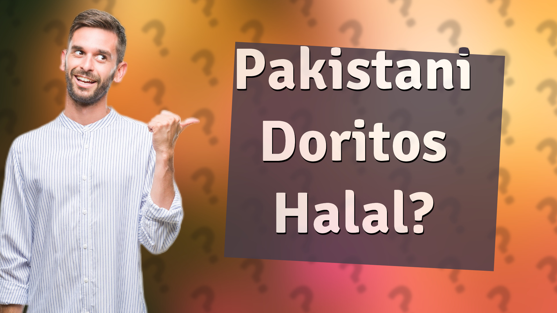 Pakistani Doritos Halal?