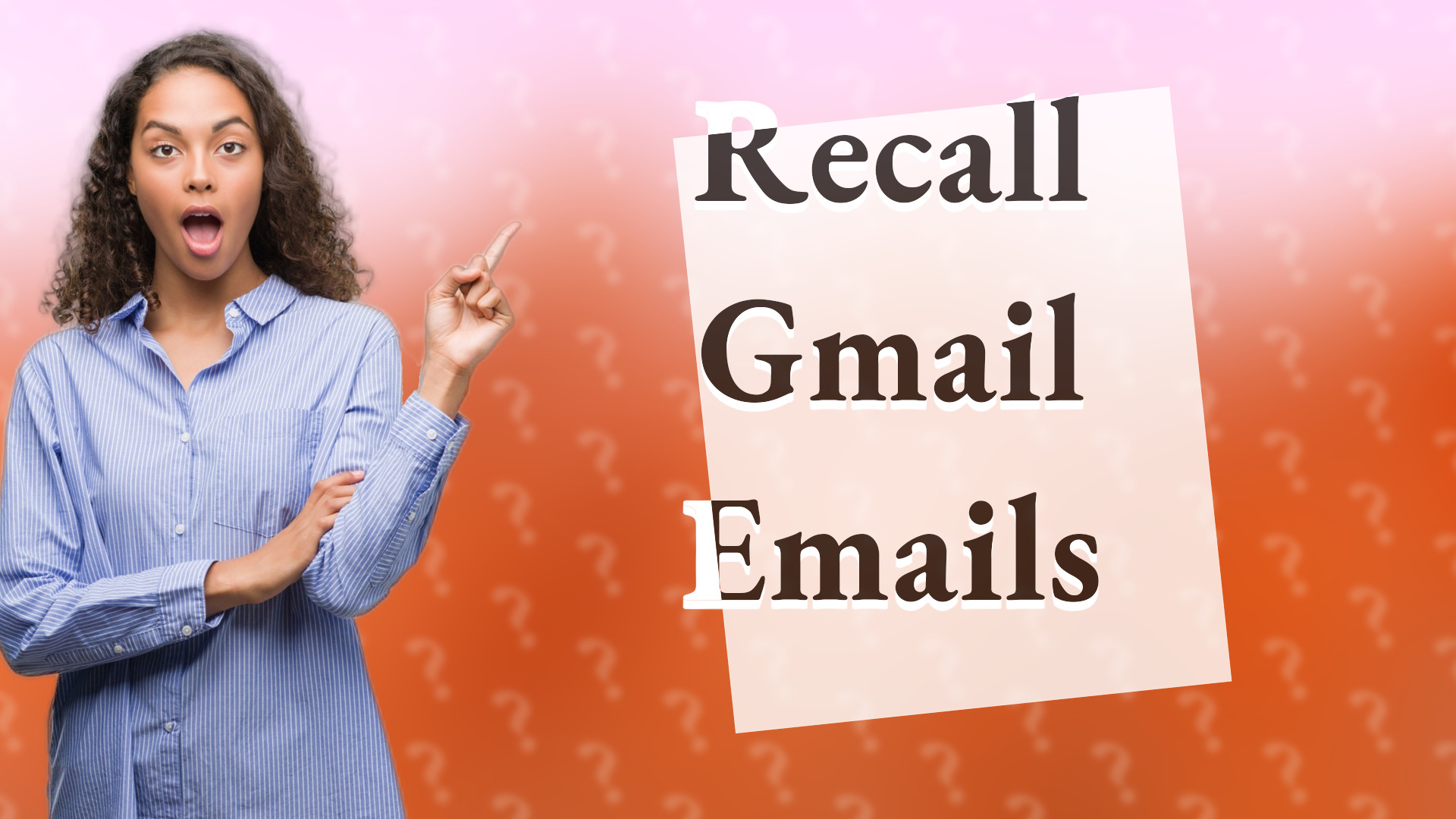 Recall Gmail Emails