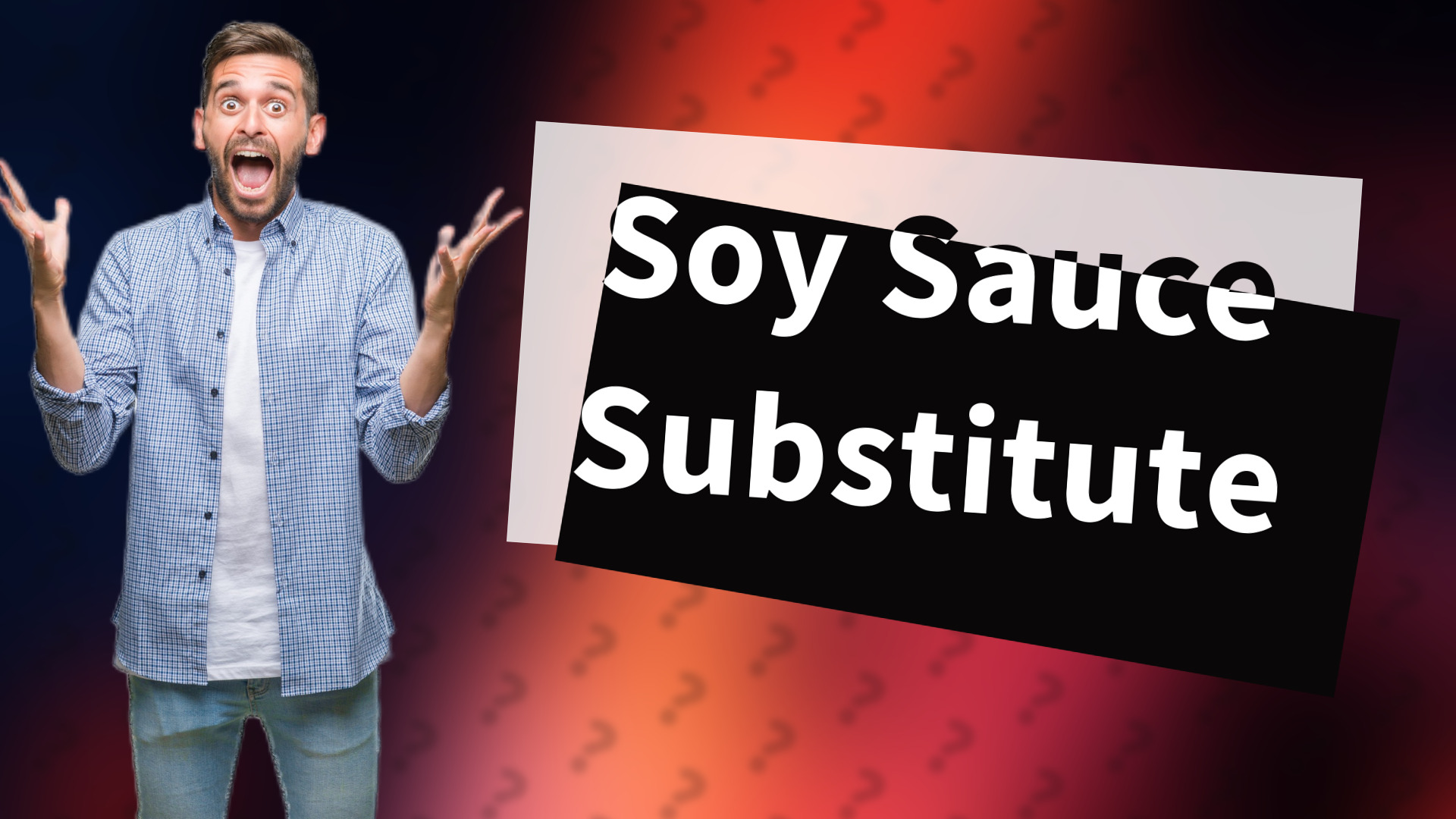 Soy Sauce Substitute