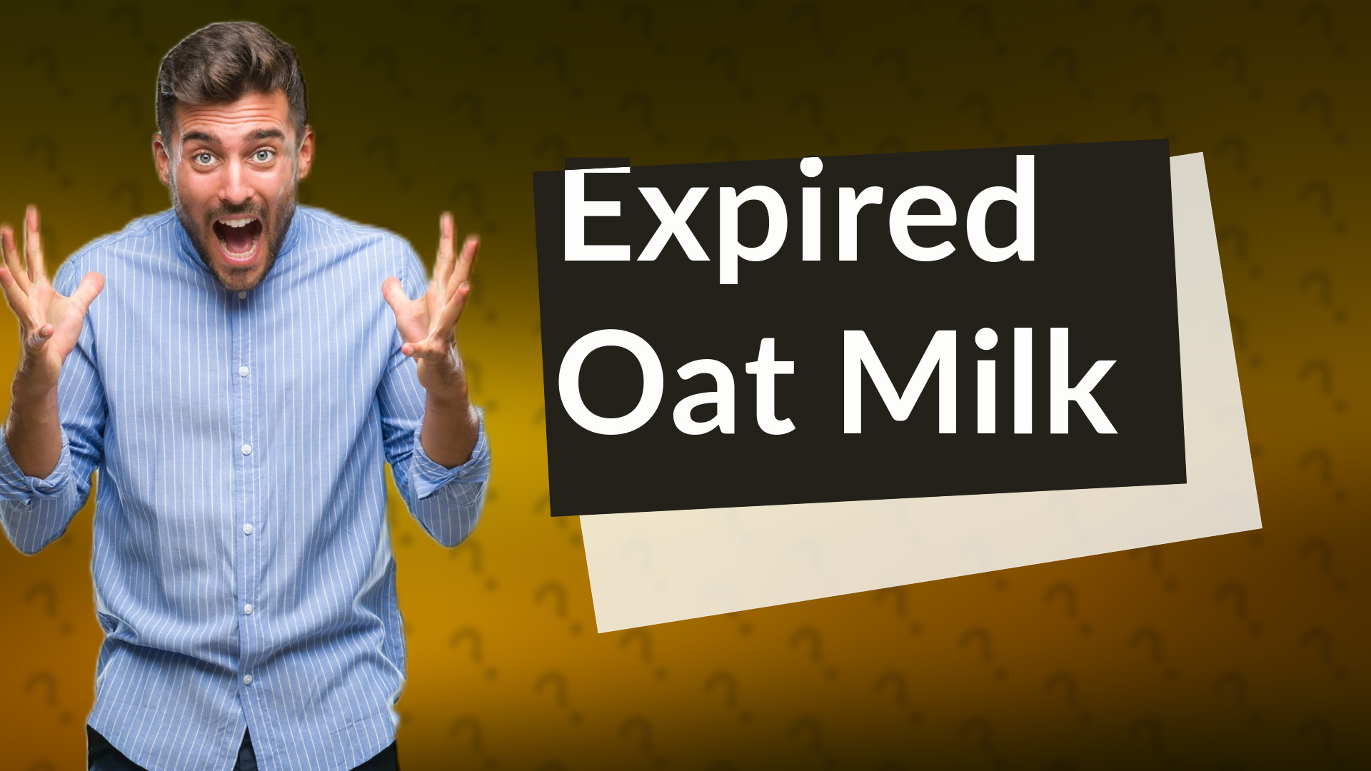Expired Oat Milk