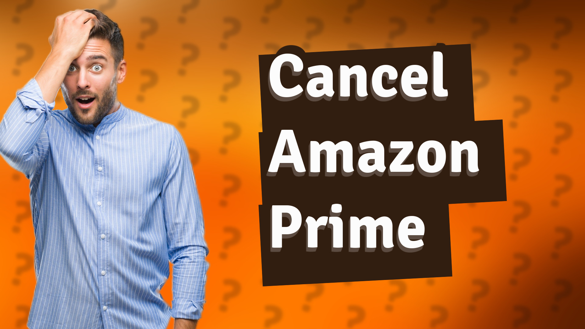 Cancel Amazon Prime