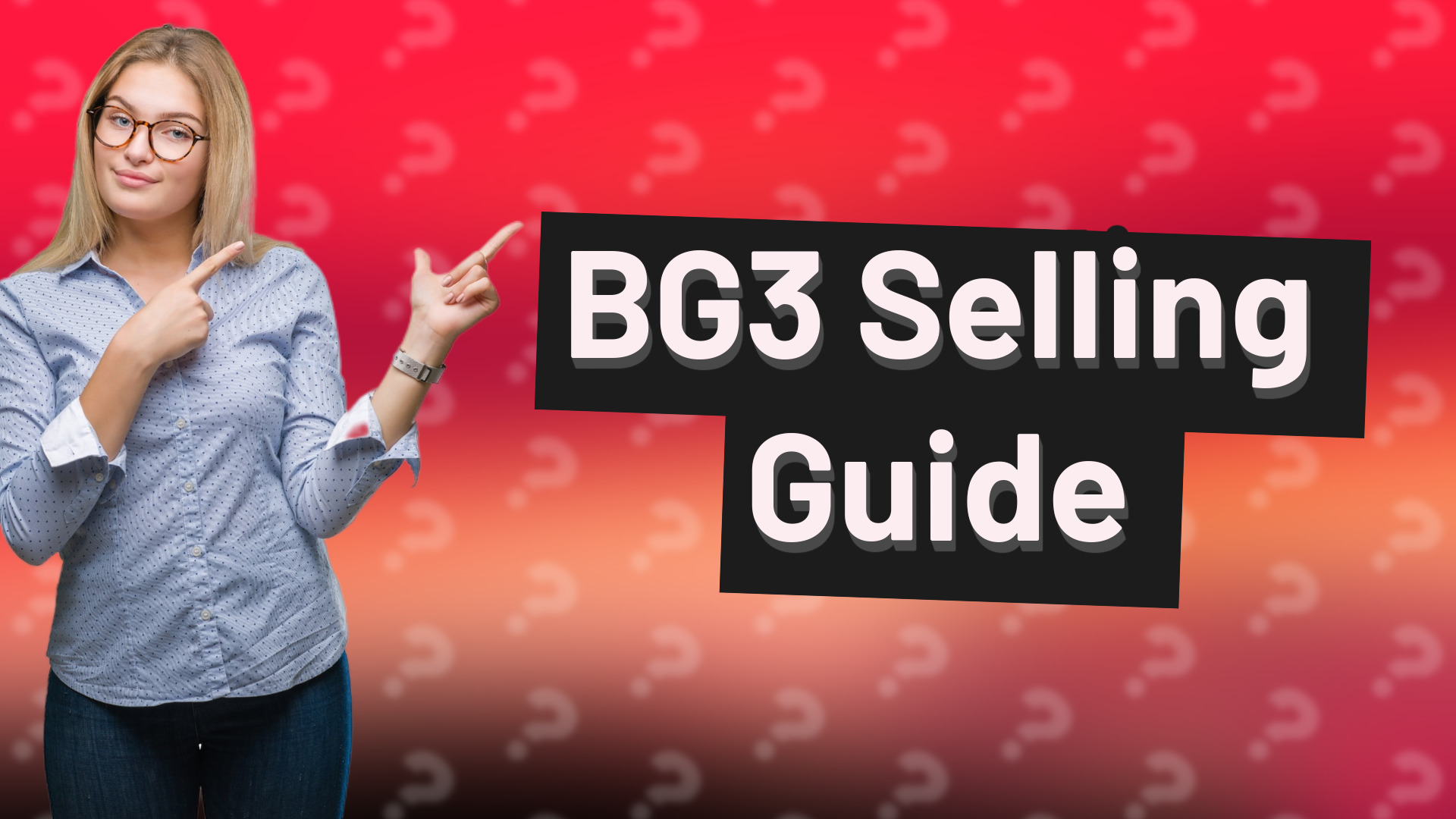 BG3 Selling Guide