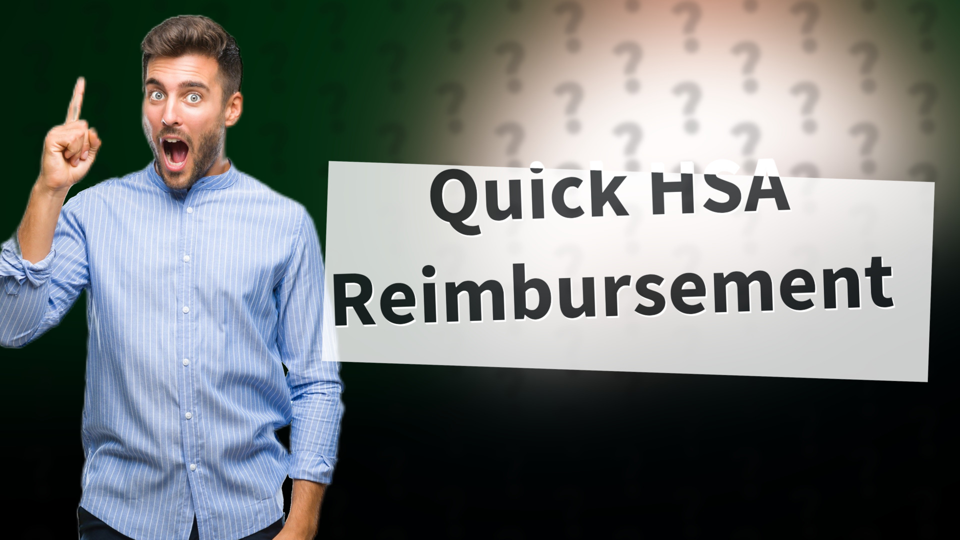 Quick HSA Reimbursement
