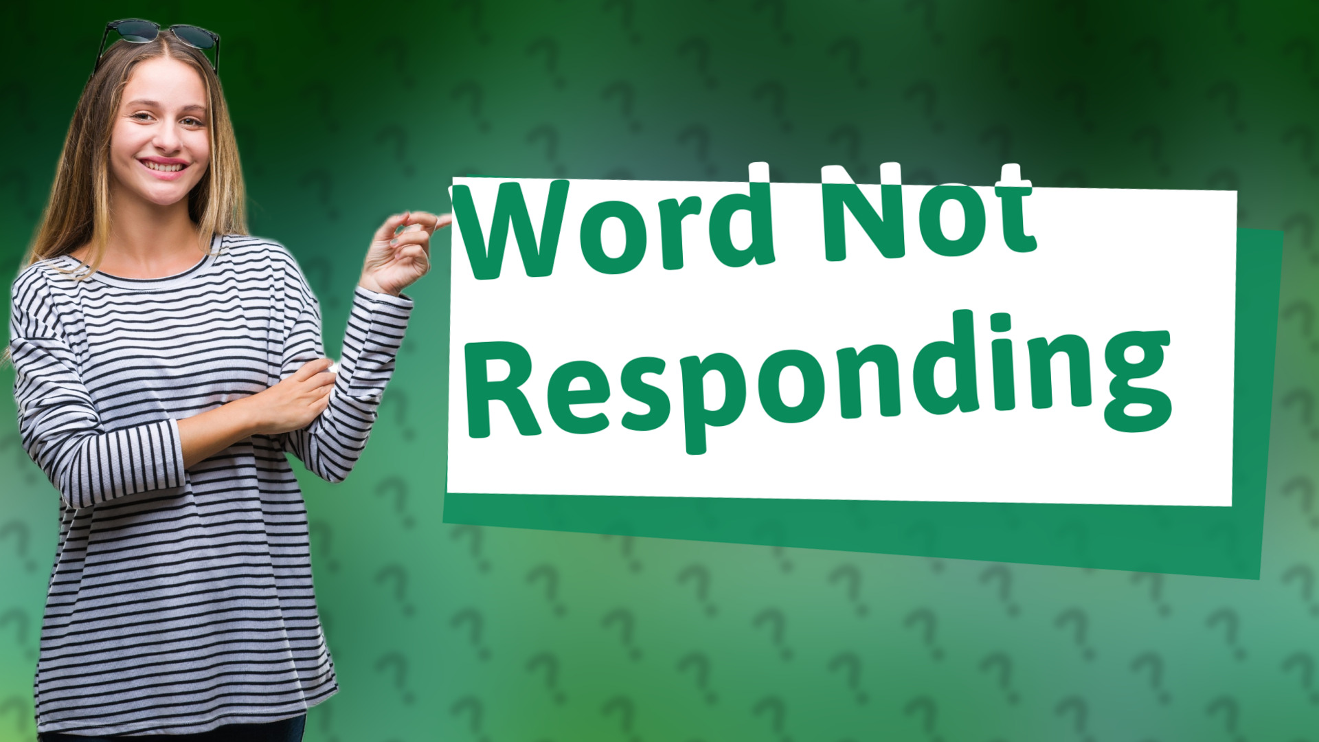 Word Not Responding