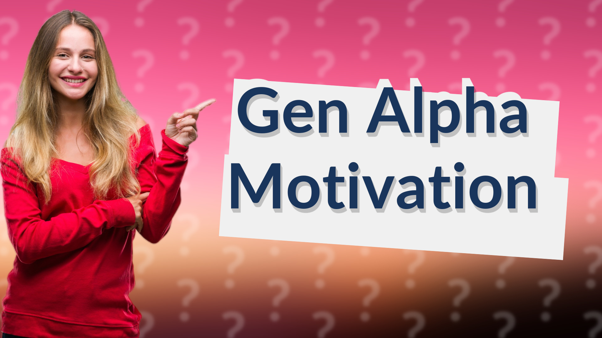 Gen Alpha Motivation
