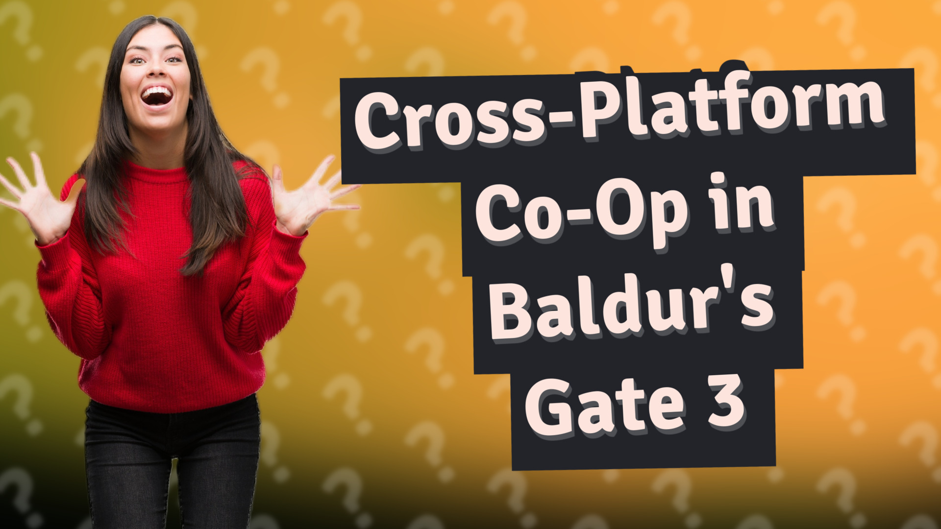 Cross-Platform Co-Op in Baldur's Gate 3