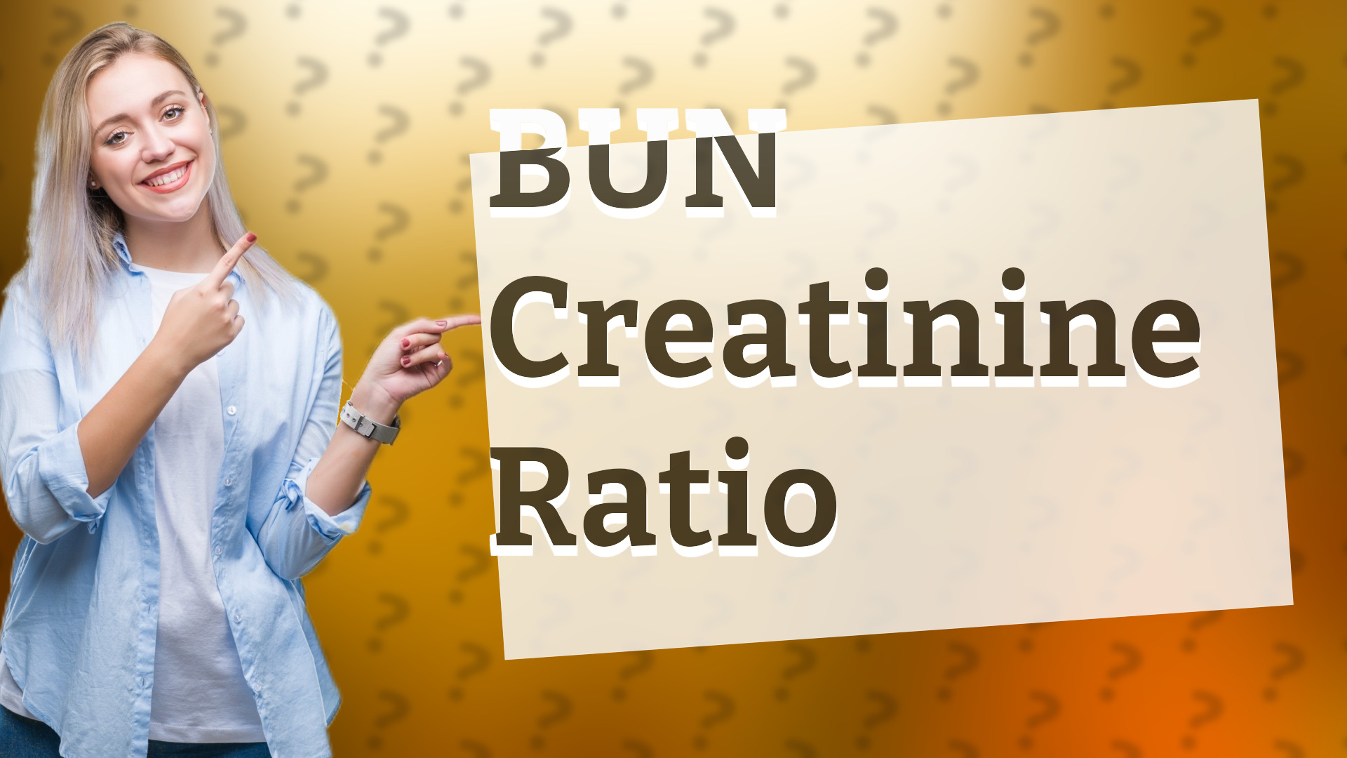 BUN Creatinine Ratio