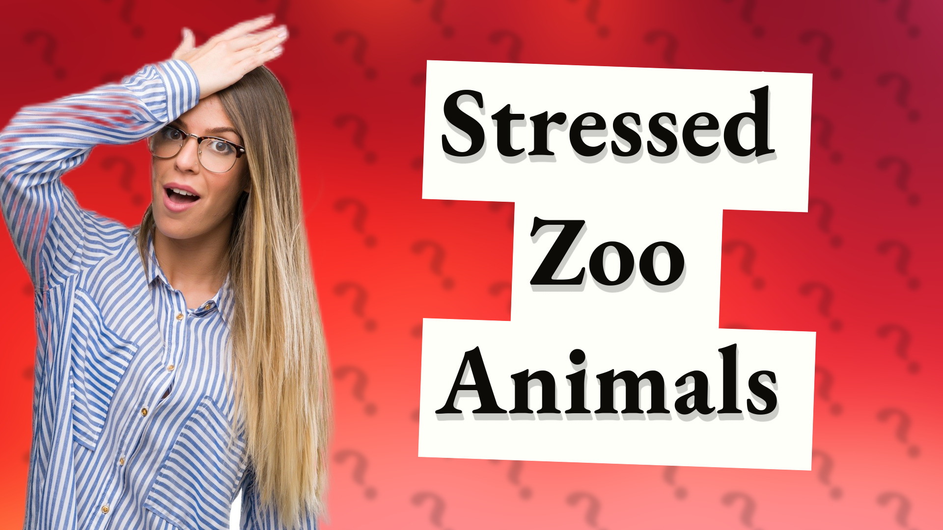 Stressed Zoo Animals