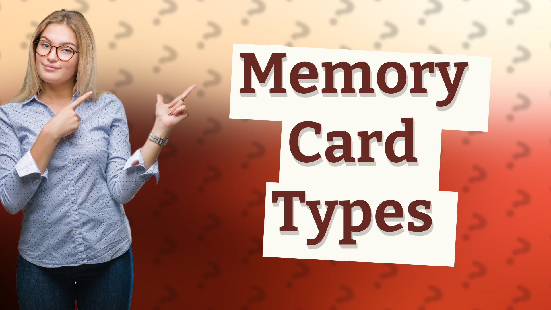 Memory Card Types