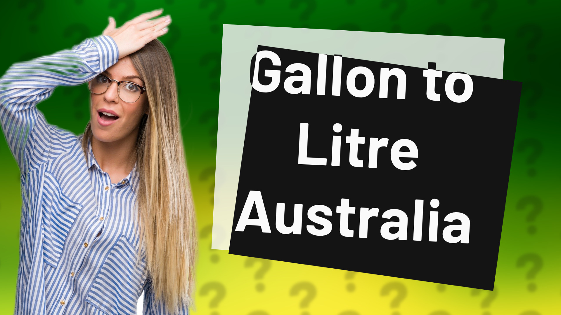 Gallon to Litre Australia