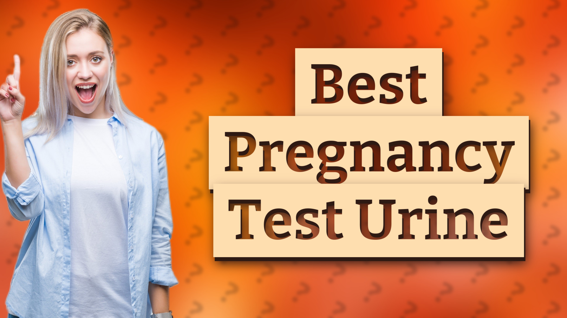Best Pregnancy Test Urine