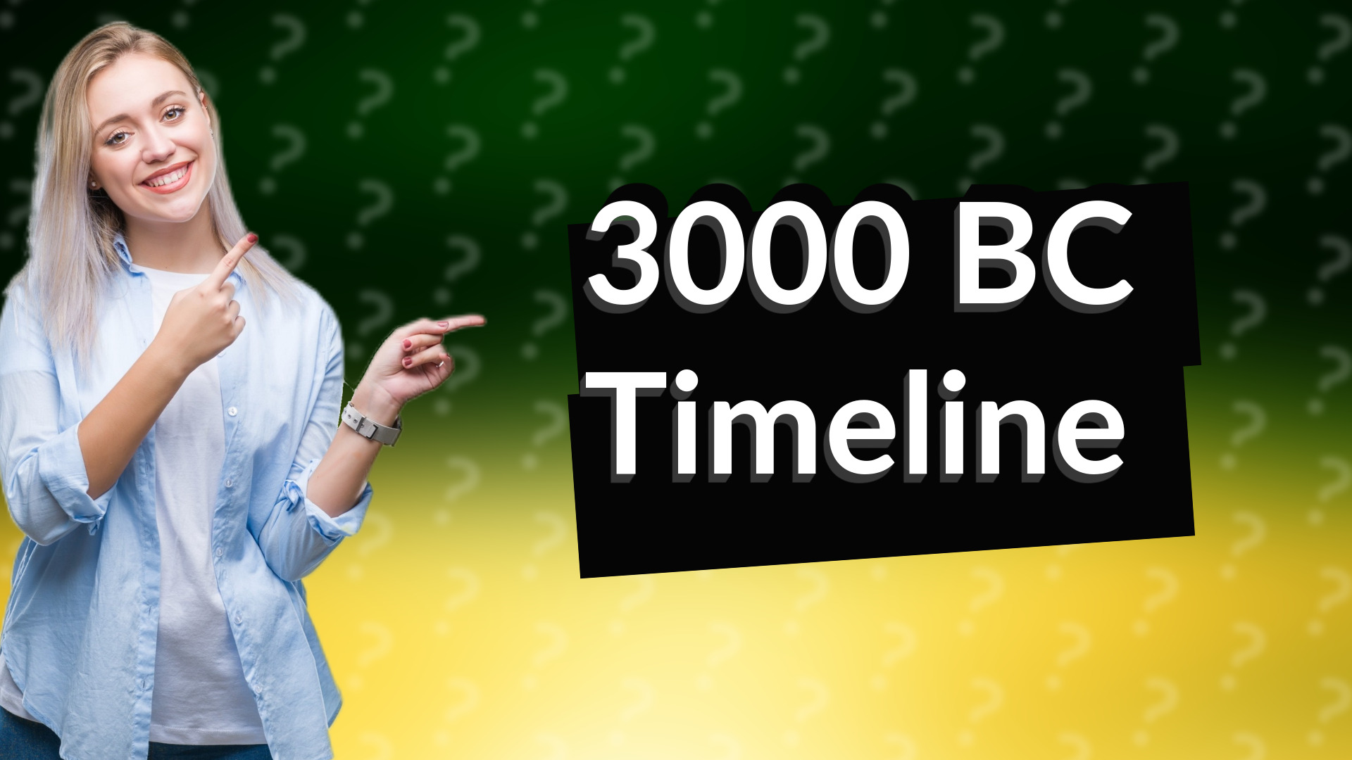3000 BC Timeline