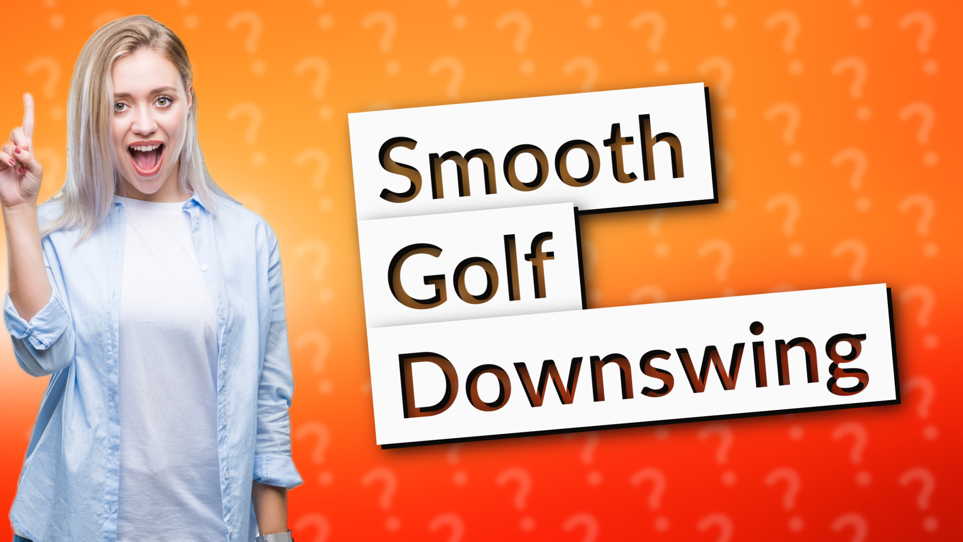 Smooth Golf Downswing