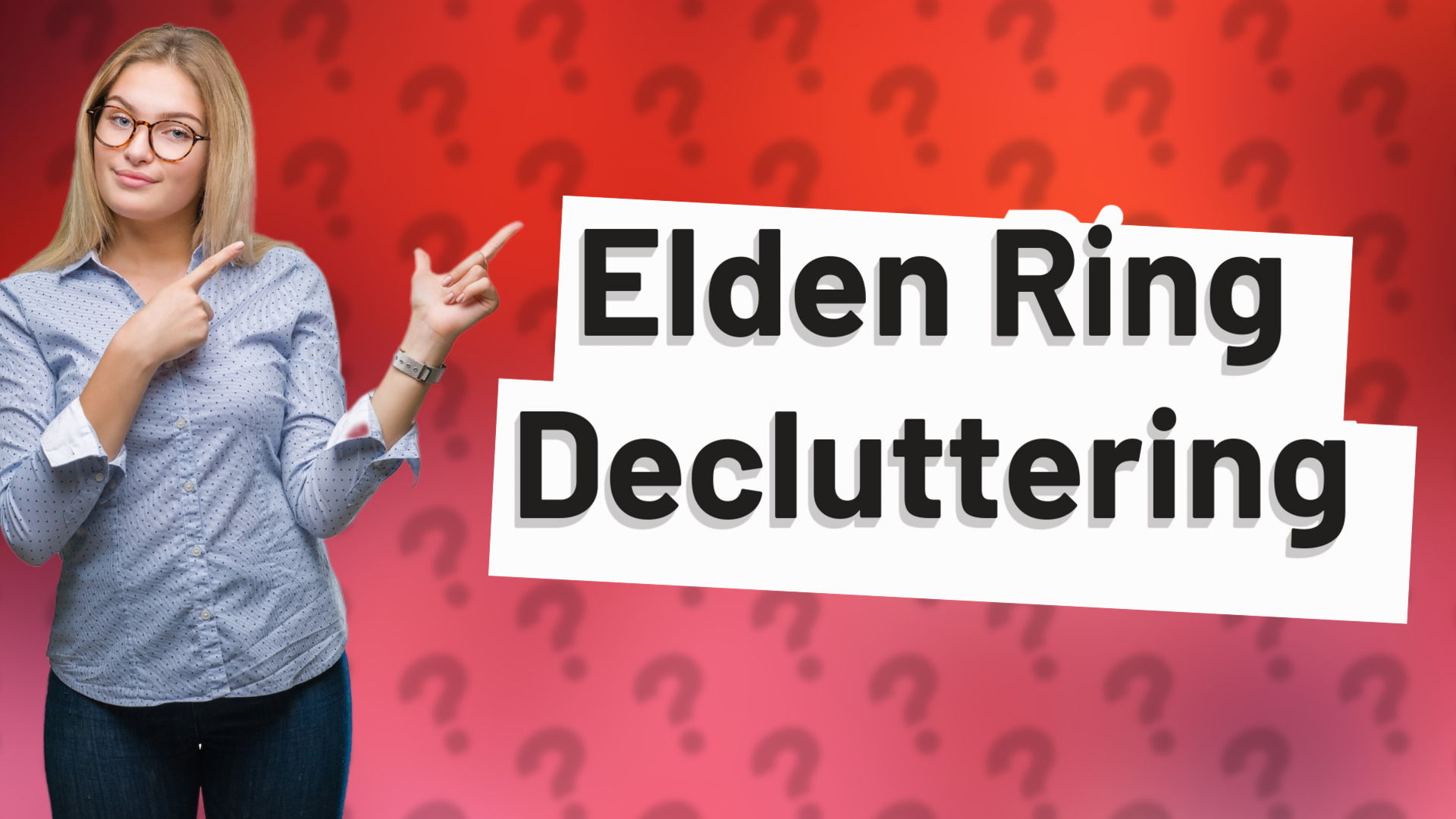 Elden Ring Decluttering