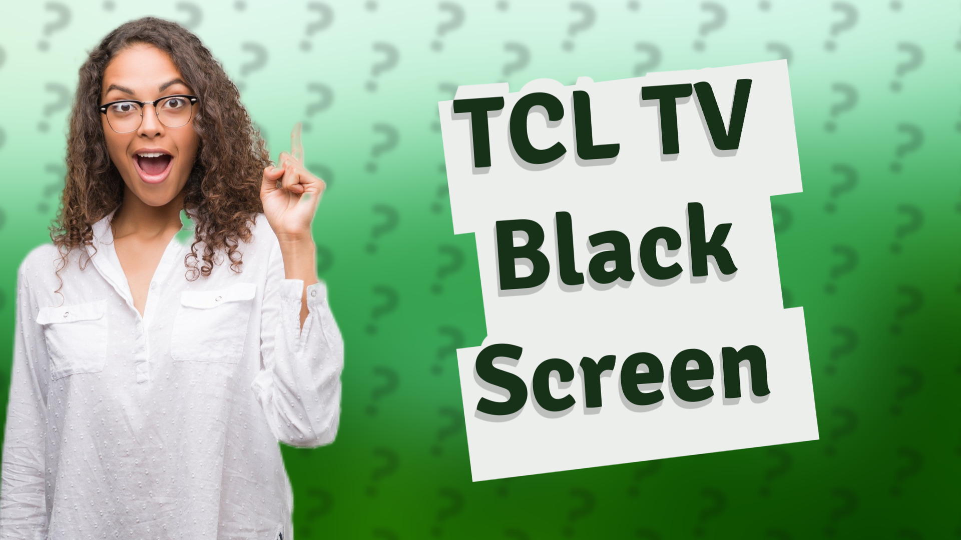 TCL TV Black Screen