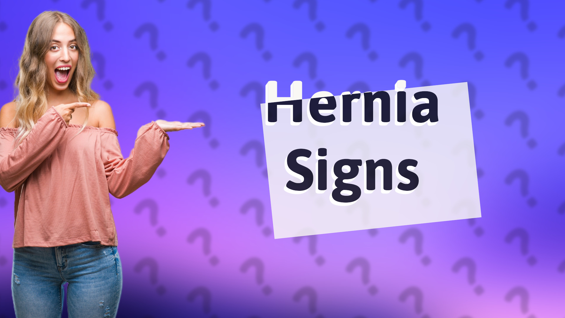 Hernia Signs