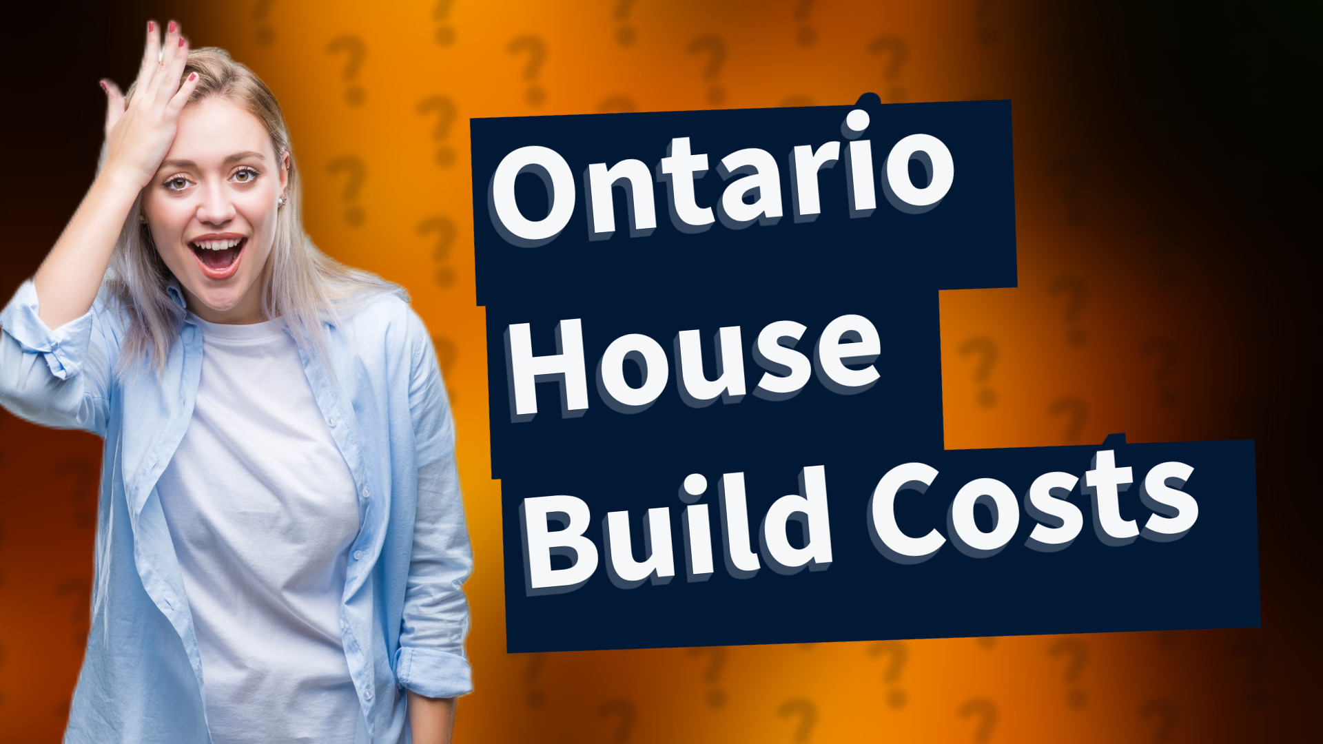 Ontario House Build Costs