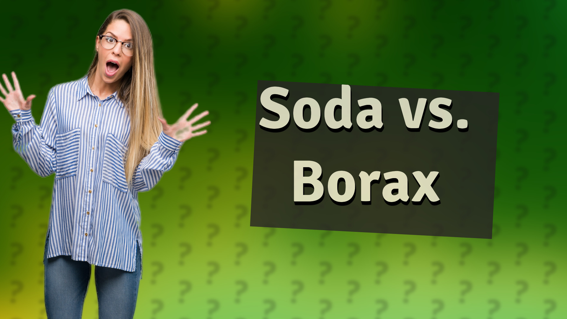 Soda vs. Borax