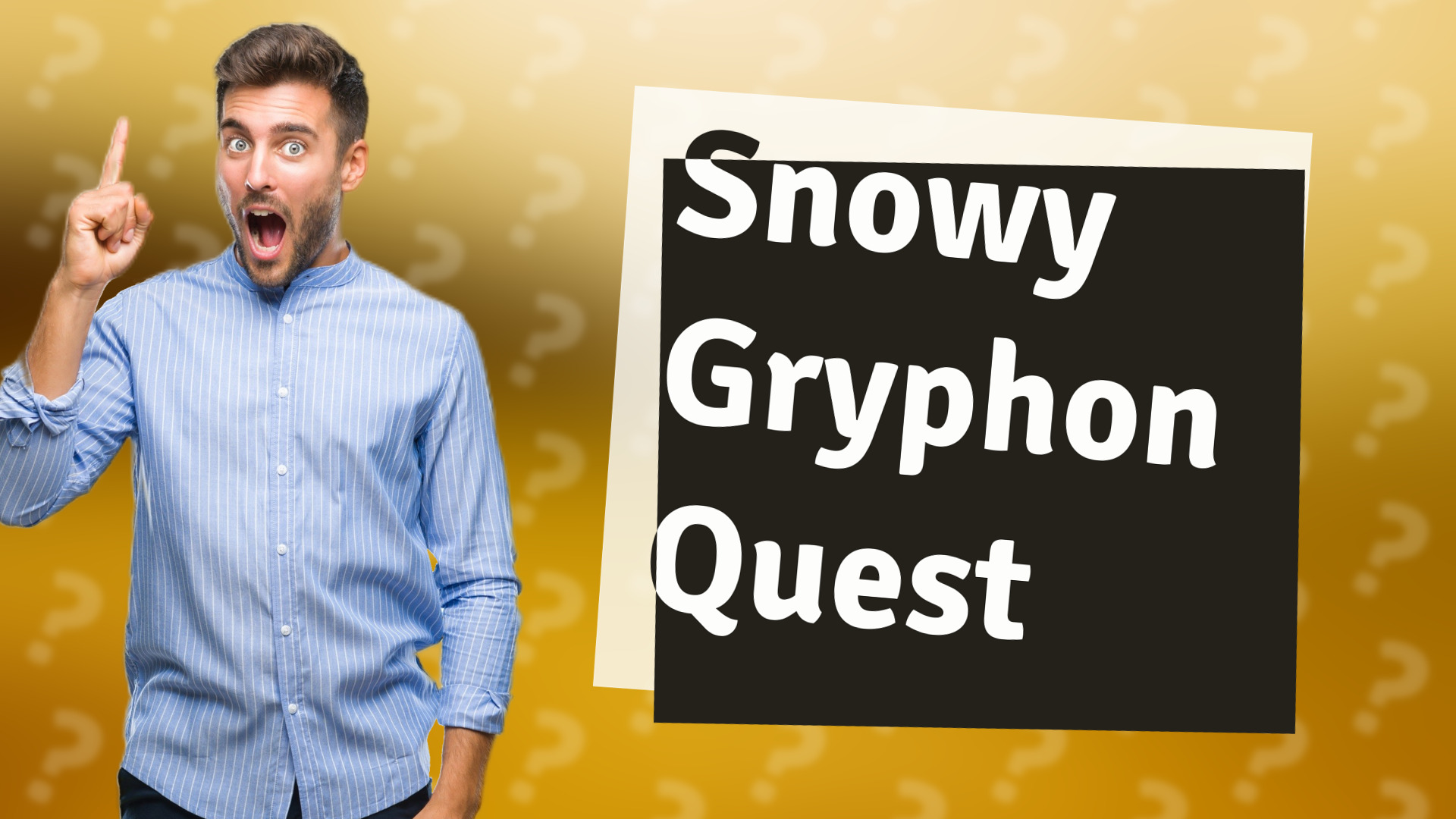 Snowy Gryphon Quest