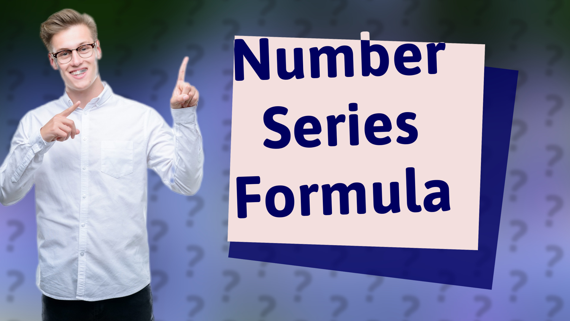 Number Series Formula