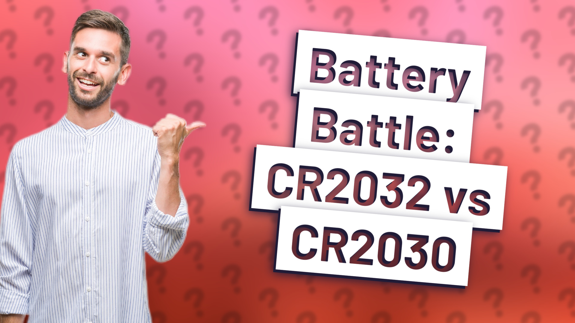 Battery Battle: CR2032 vs CR2030